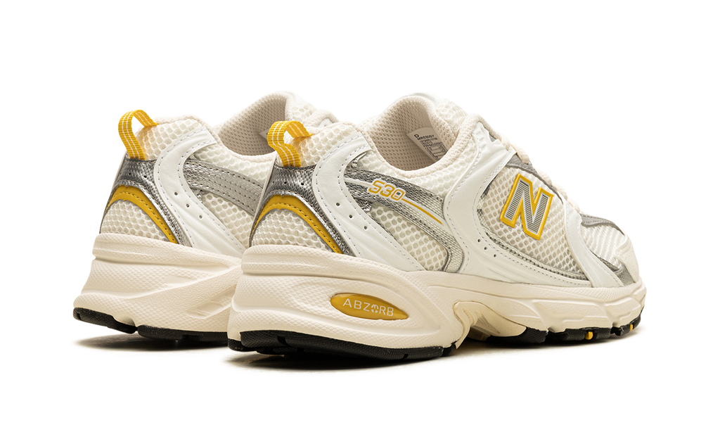 New Balance 530 "Sea Salt/White/Ginger Lemon/Silver Metallic" Sneakers