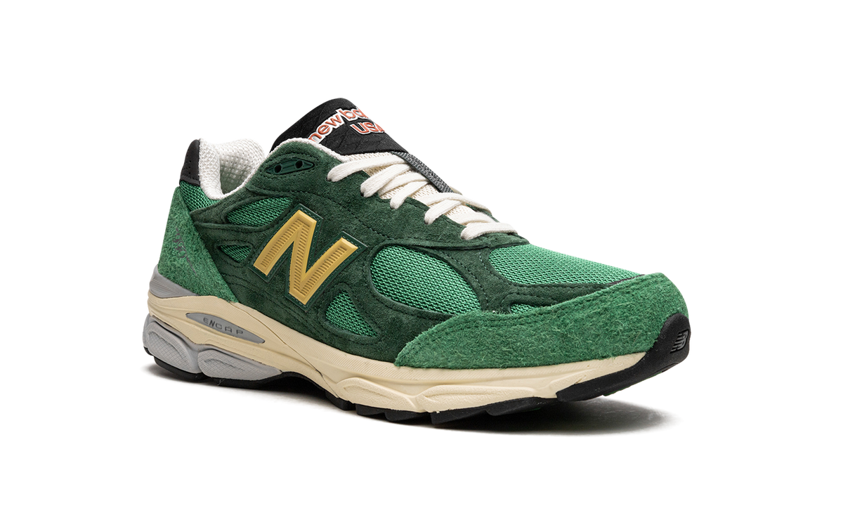 New Balance 990v3 Made in USA "Green/Yellow" Sneakers