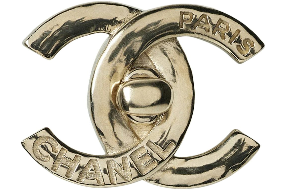 Chanel Metal Brooch AB9211 Gold