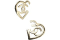 Chanel Metal Earrings Gold
