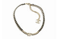 Chanel Necklace Gold/Black/Crystal (ABC902 B16033 NW023)