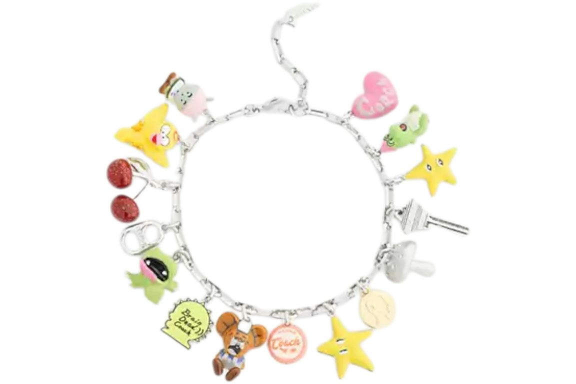 Coach x Brain Dead Charm Bracelet Silver