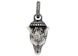 Gucci Anger Forest Wolf Head Charm Silver
