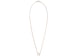Hermes Mini Pop H Pendant Blanc