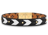 Louis Vuitton Crafty Reversible Bracelet Caramel/Cream