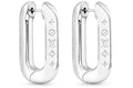 Louis Vuitton LV Edge PM Earrings Silver