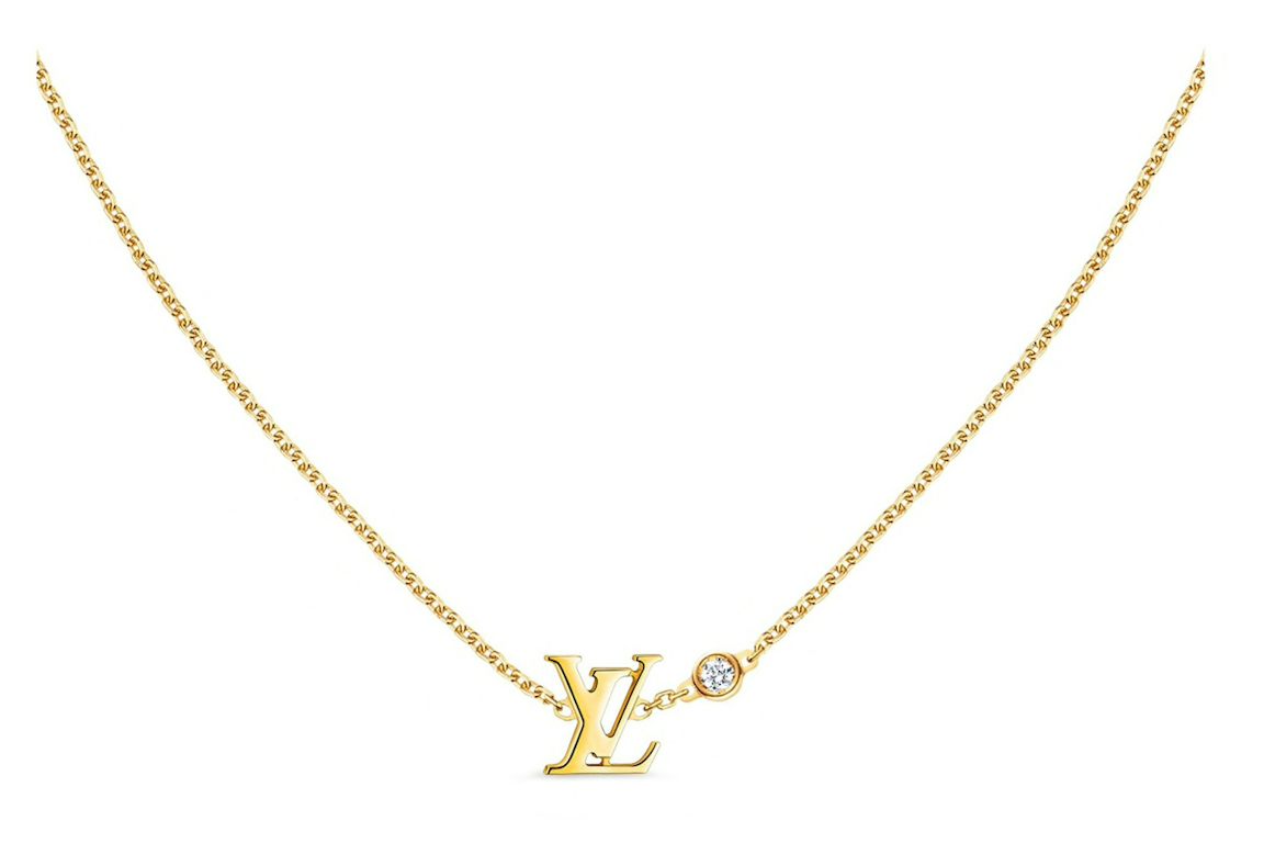 Louis Vuitton Pendant Idylle Blossom LV Yellow Gold