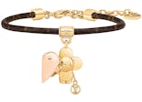 Louis Vuitton Vivienne Amour Bracelet Vivienne Holiday Monogram Canvas/Silver