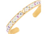 Louis Vuitton x Takashi Murakami LV Initiales Bracelet Multicolored Toile