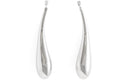 Mugler H&M Teardrop Earrings Silver-colored
