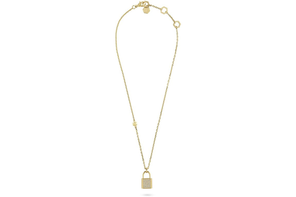 Philipp Plein Plein Valentine Cable Chain Necklace Gold