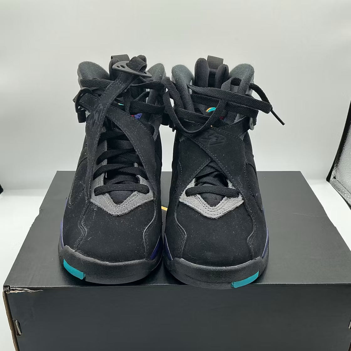 Used - Air Jordan 8 Retro Aqua (2025) (GS) - US 5.5Y - detail 1