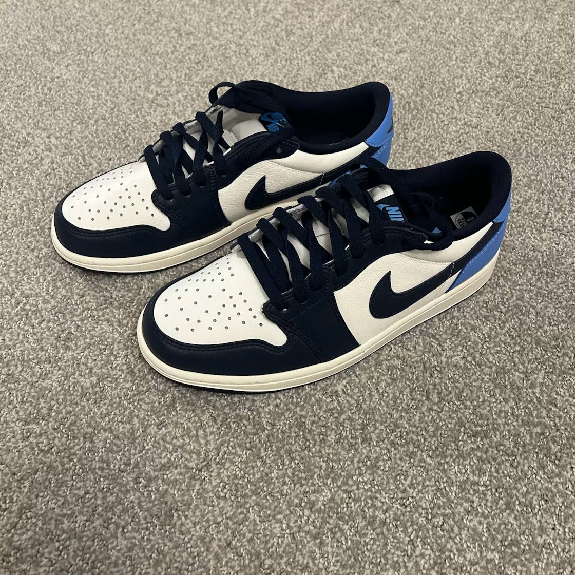 Used - Air Jordan 1 Low OG Obsidian UNC - US M 8 - detail 1