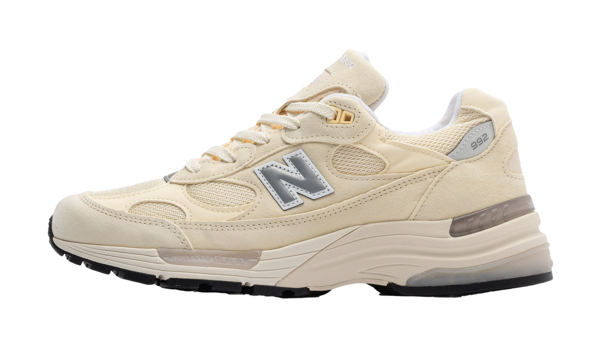 New Balance 992 Made in USA "Calcium Raw Cashew" Sneakers