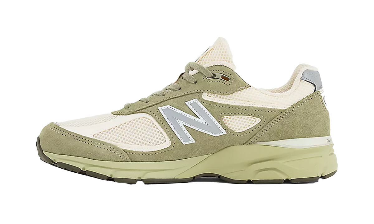 New Balance 990v4 Made in USA "Olive Leaf" Sneakers