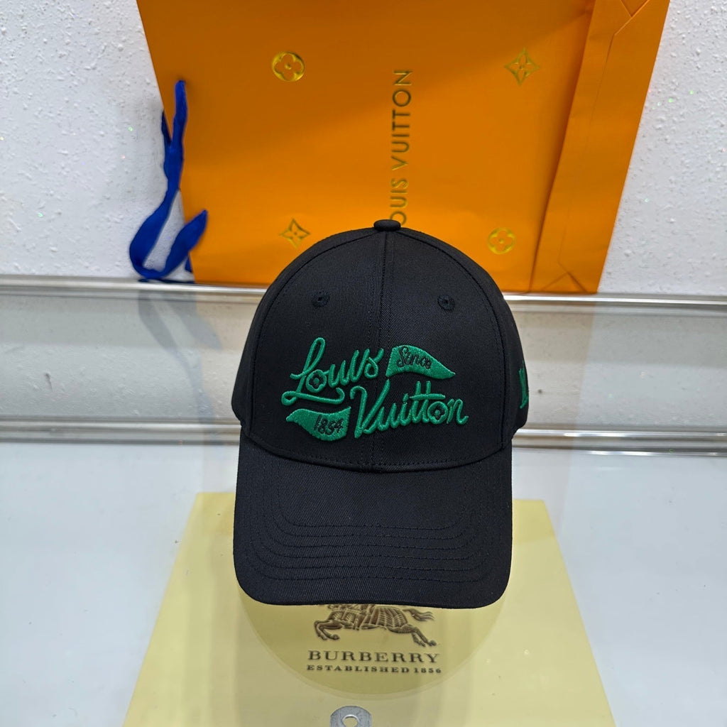 Louis Vuitton Baseball Cap - Black / White