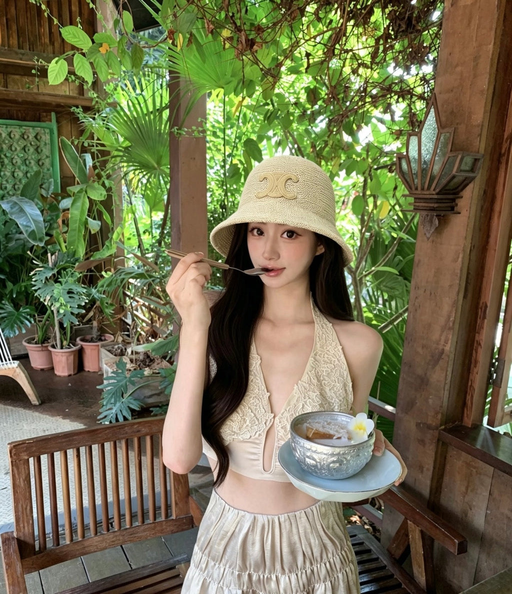 Celine Knit Bucket Hat