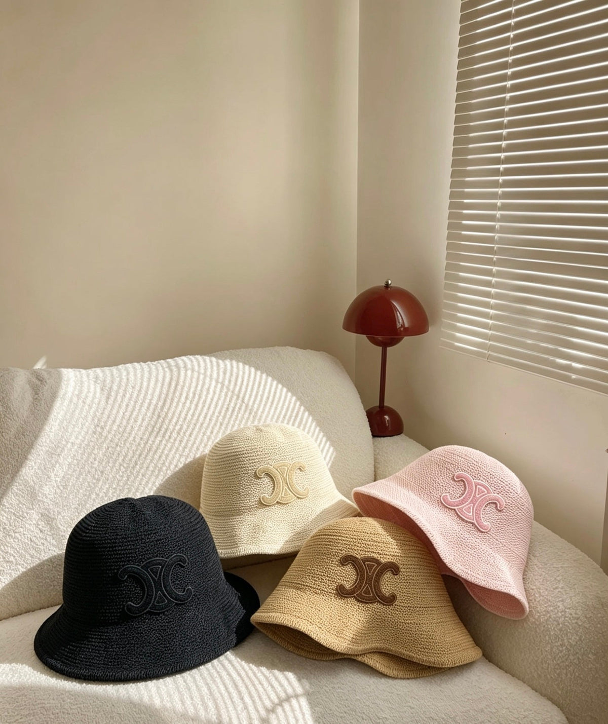 Celine Knit Bucket Hat