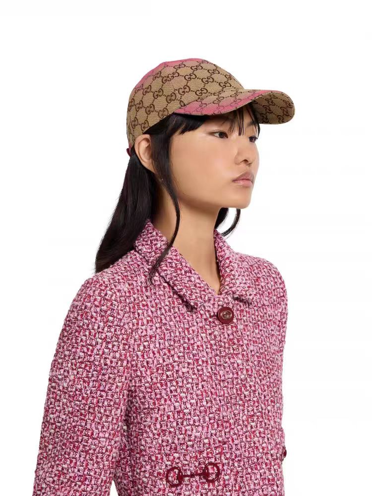 Gucci Baseball Cap - Blue / Pink