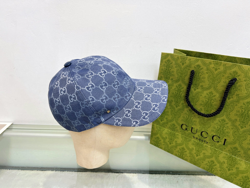 Gucci Baseball Cap - Pink / Blue
