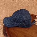 Gucci Denim Baseball Cap - Dark Blue