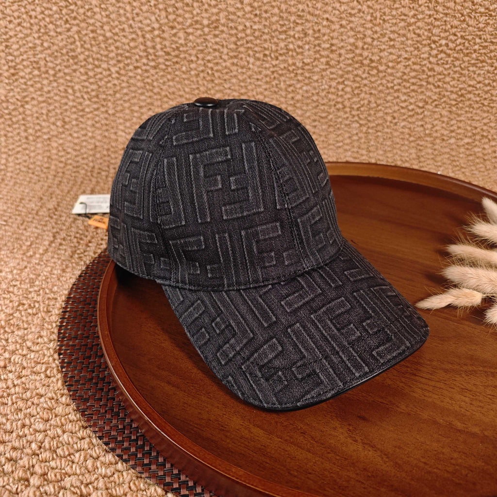 Fendi Baseball Cap - Black