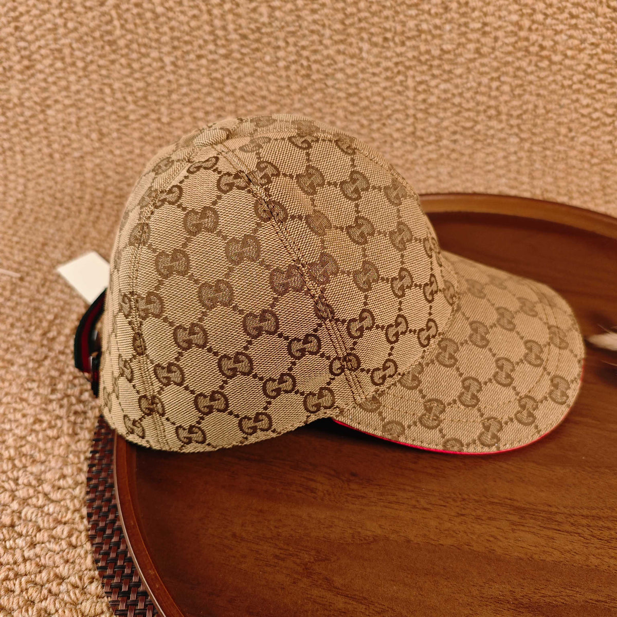 Gucci GG Monogram Canvas Baseball Cap