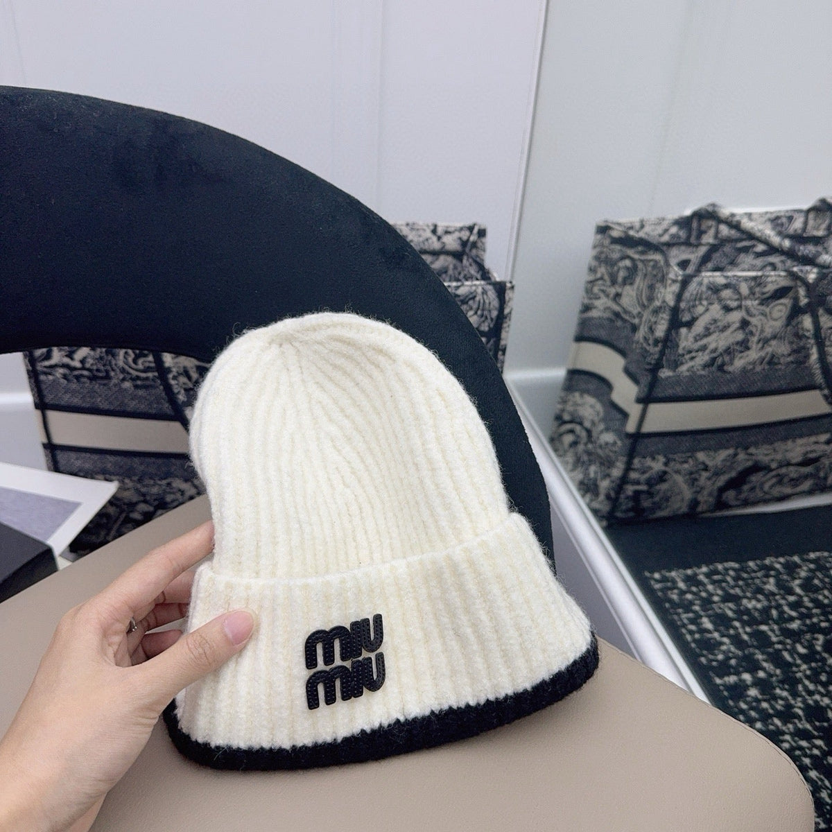 Miu Miu Knitted Beanie
