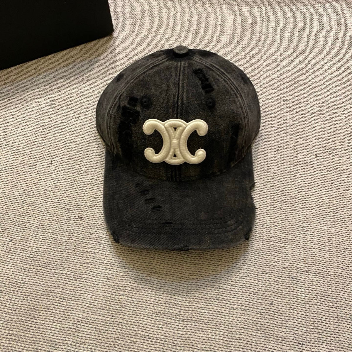 Celine Vintage Washed Baseball Cap